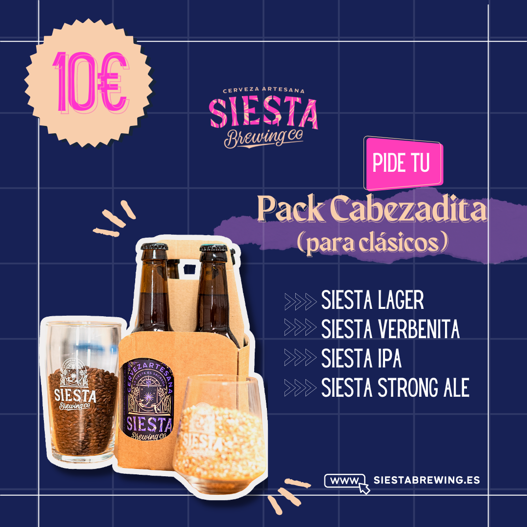 Pack Cerveza Cabezadita Siesta